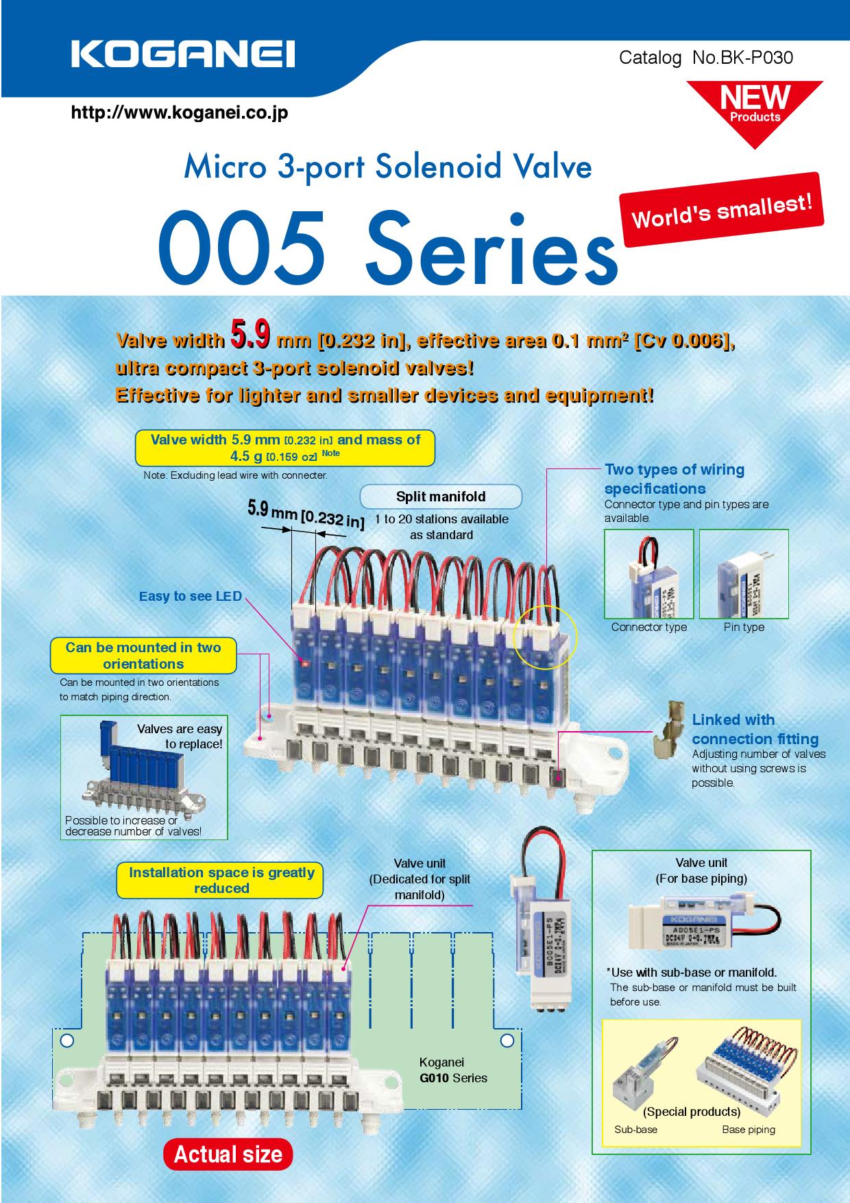 Product Detail KOGANEI Corporation
